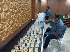Dewan Perwakila Rakyat Republik Indonesia Gelar Tes Urine untuk Anggotanya sebanyak 1316 orang