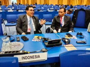 Rapat Alternative Development di Vienna, Austria dalam rangka menghadiri Sidang CND