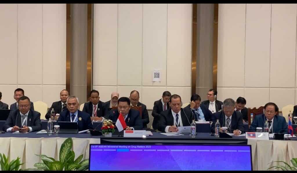 BNN RI Tegaskan Komitmen Kerja Sama Pada The 8th ASEAN Ministerial Meeting on Drug Matters