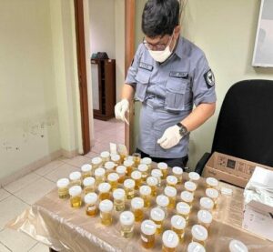 Pelaksanaan Deteksi Dini melalui Tes Urine Bagi Seluruh ASN dan Non ASN pada Balai Besar Keselamatan dan Kesehatan Kerja