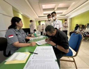 Pelaksanaan Deteksi Dini melalui Tes Urine Bagi Seluruh ASN dan Non ASN pada Balai Besar Keselamatan dan Kesehatan Kerja