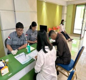 Pelaksanaan Deteksi Dini melalui Tes Urine Bagi Seluruh ASN dan Non ASN pada Balai Besar Keselamatan dan Kesehatan Kerja