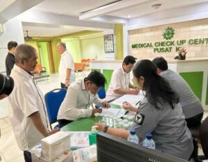 Pelaksanaan Deteksi Dini melalui Tes Urine Bagi Seluruh ASN dan Non ASN pada Balai Besar Keselamatan dan Kesehatan Kerja