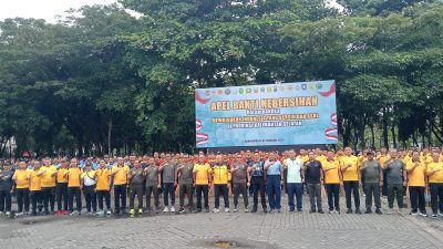 Forkopimda Kalsel Turun ke Jalan, Membersihkan Kota