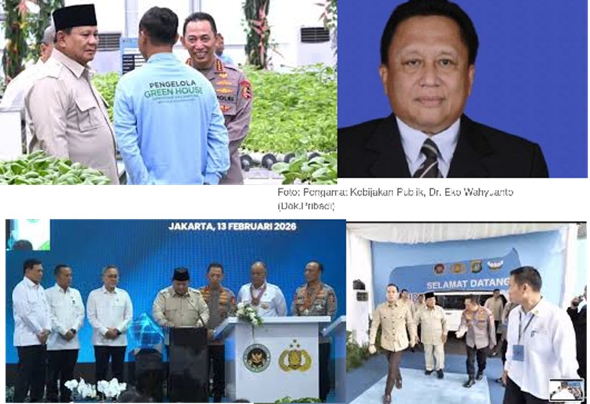 Pengabdian TNI-Polri dan Ketahanan Pangan, ​Oleh: Dr. Eko Wahyuanto