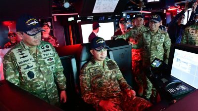 Armada Baru TNI AL, KRI Prabu Siliwangi-321 Sandar di Tanjung Priok
