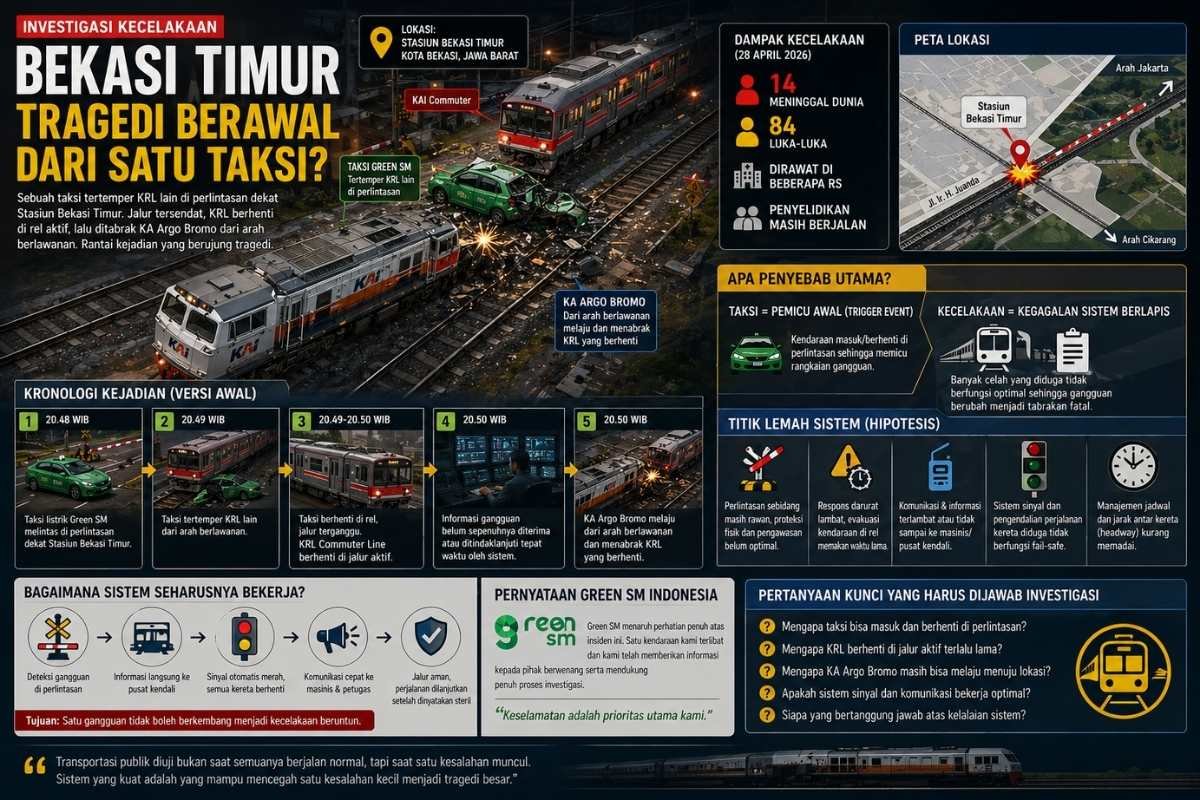 Satu Taksi, Dua Kereta, dan Satu Pertanyaan Besar: Kenapa Bisa Jadi Tragedi?