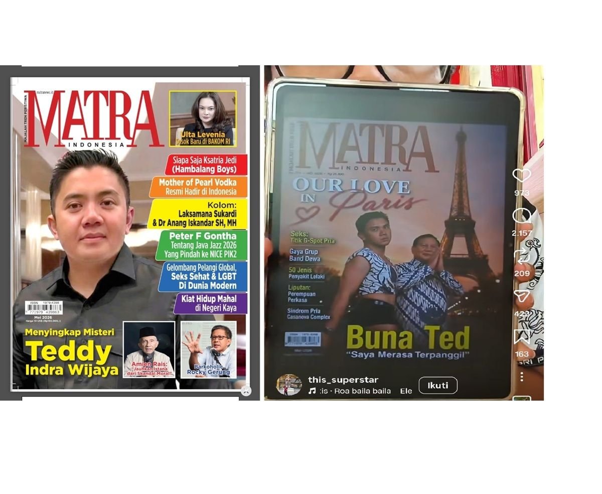 Cover Majalah MATRA Palsu Beredar di Medsos, Polisi Cari Aktor Intelektualnya
