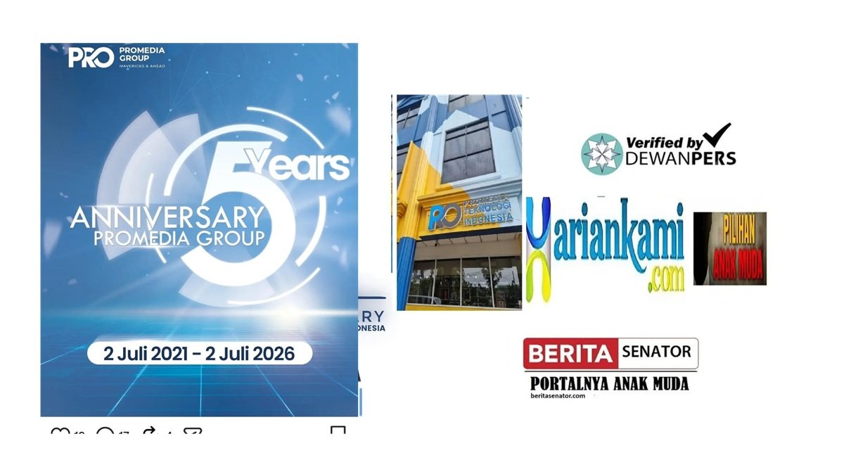 5th Promedia: Sang Pionir Ekosistem Media Digital Indonesia, Selamat Ulang Tahun Promedia Teknologi Indonesia!
