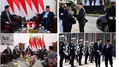 Prabowo–Lawrence Wong Bertemu di Istana, Indonesia–Singapura Perkuat Poros Baru Ekonomi dan Teknologi